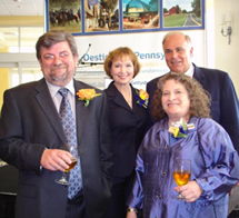 Home Sweet Homebrew: Nancy Rigberg and George Hummel accept 2008 PA Governor's Inspiration Award.