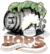 HOPS (Homebrewers of Philadelphia and Suburbs) logo.