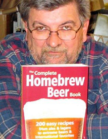 George Hummel with The Complete Homebrew Beer Book.