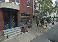 Home Sweet Homebrew storefront on Sansom Street, Philadelphia, PA