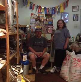 George Hummel & Nancy Rigberg in Home Sweet Homebrew, Philadelphia, PA.